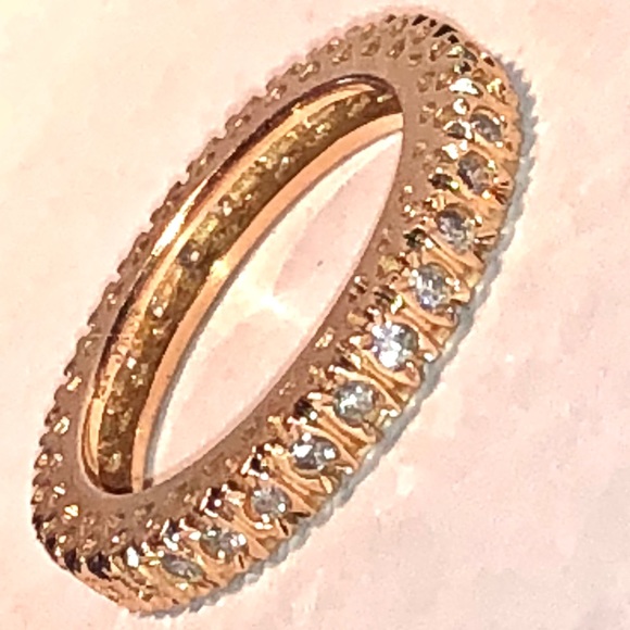 14K GOLD 1.0 TCW SI1, H DIAMONDS ETERNITY BAND